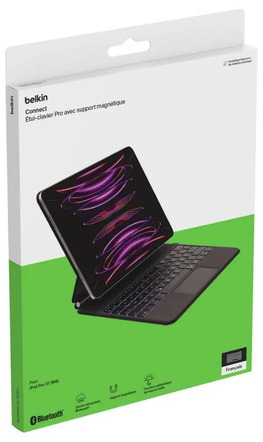 BELKIN CONNECT  KEYBOARD FOR IPAD  PRO 13''  M4| Arabic | BLACK